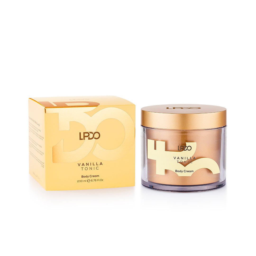 Crema corpo Vanilla Tonic ispirata a Vanilla Powder di Matiere Premiere