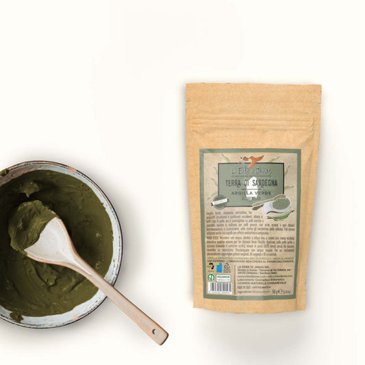 Argilla verde delicata bio (50 gr)