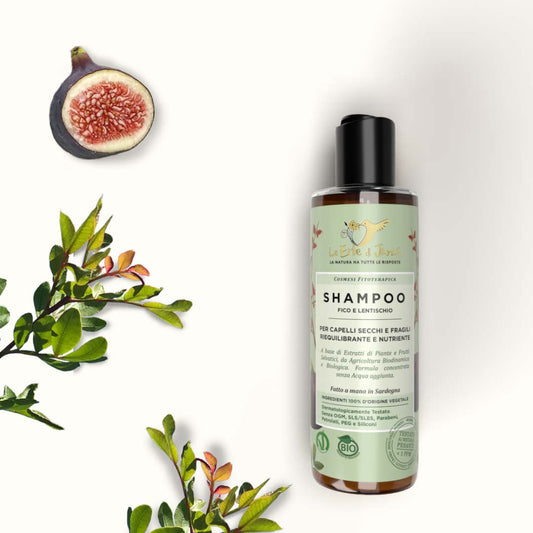 Shampoo Capelli Secchi Fico E Lentischio BIO