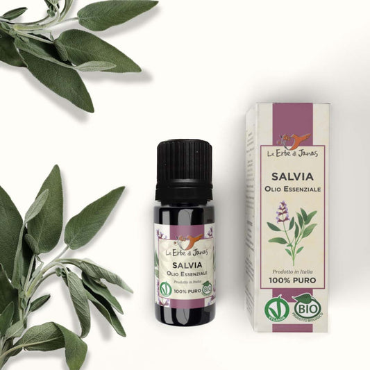 Olio essenziale di salvia 100% puro