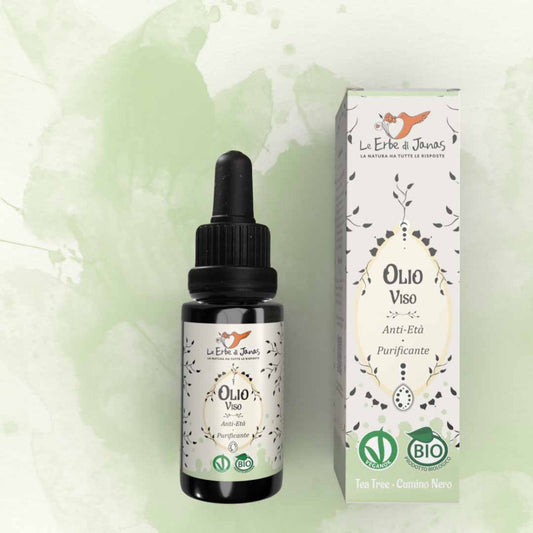 Olio viso antietà purificante