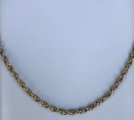 Simple golden chain