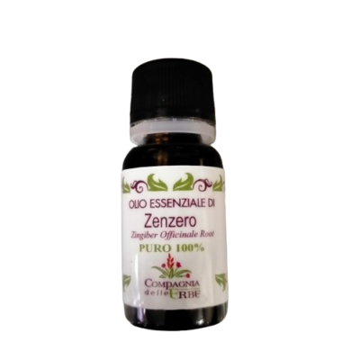 Olio Essenziale Di Zenzero 10ml Puro 100%