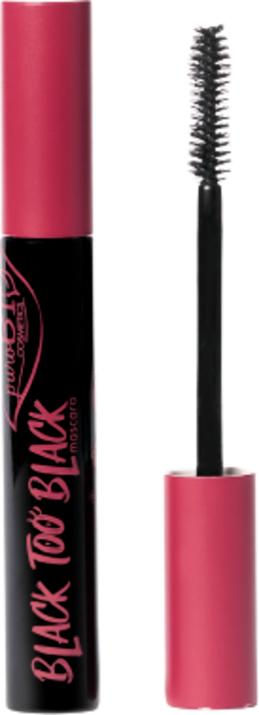 MASCARA BLACK TOO BLACK - volume extra