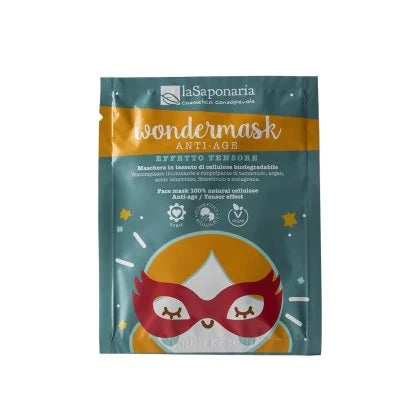 Wondermask - Maschera in tessuto anti-age Effetto tensore - La Saponaria