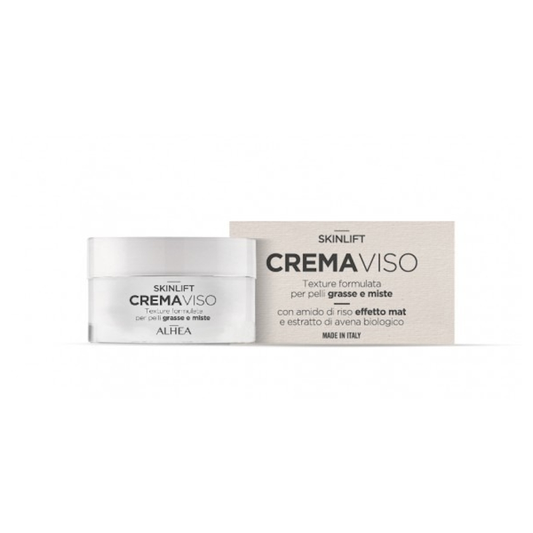 Crema viso per pelli miste e grasse