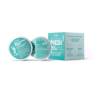 Trattamento piedi scrub levigante + balsamo nutriente