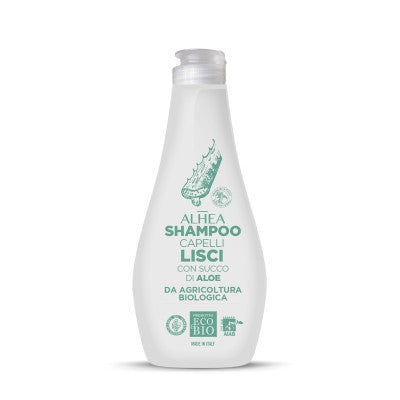 Shampoo capelli lisci con succo di aloe