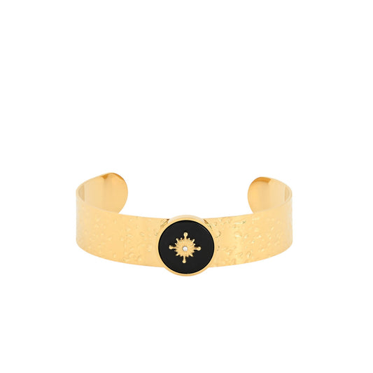 Bracciale rigido dorato