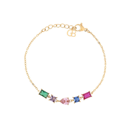 Bracciale pietre colorate