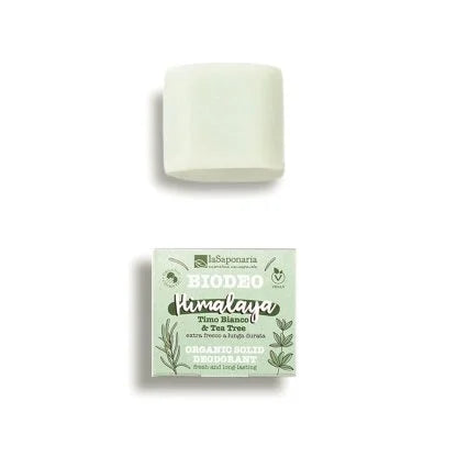 Deodorante solido fresco e a lunga durata (timo e tea tree)
