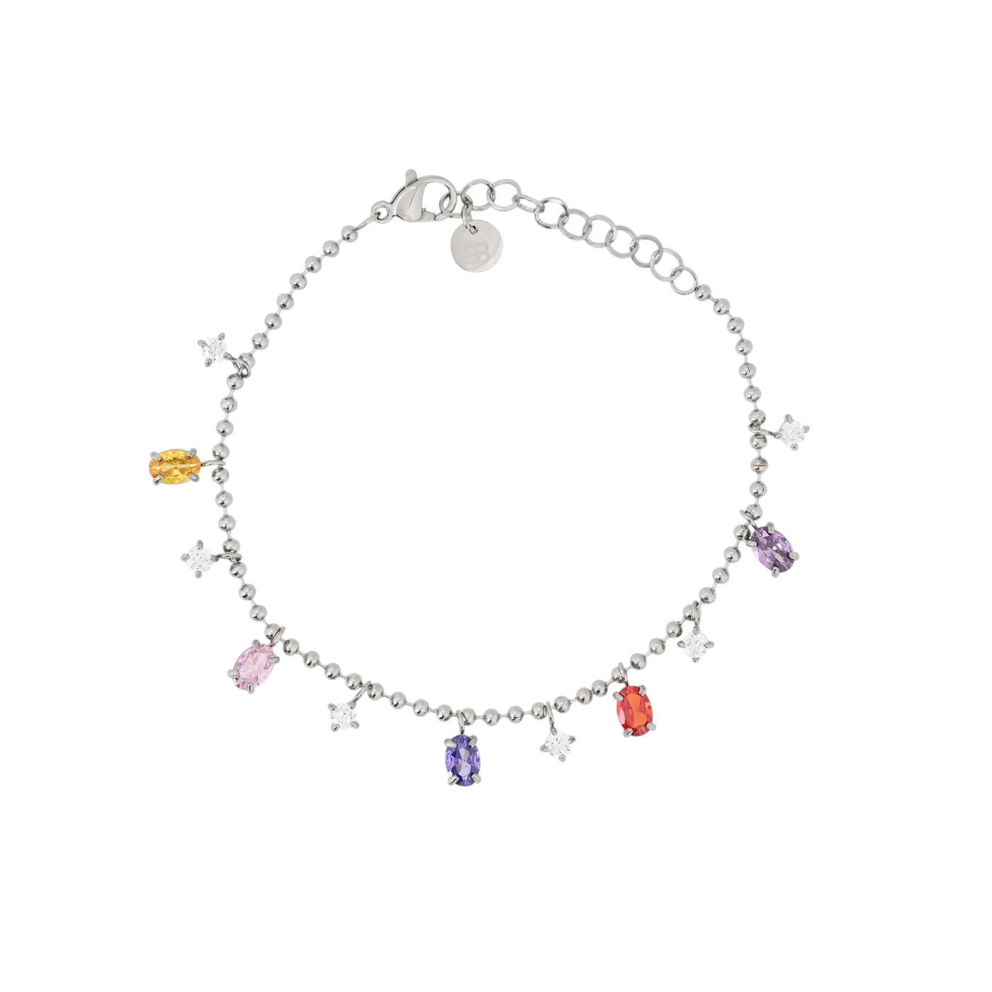 Bracciale con pietre colorate