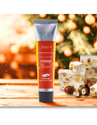 Crema Mani al Torrone alle nocciole Piemontesi