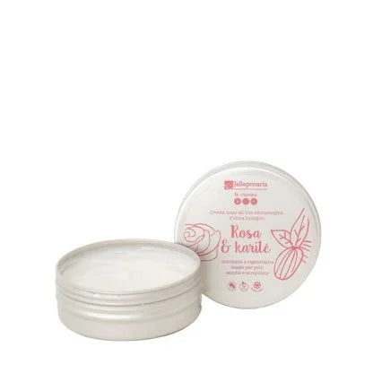 Crema mani rosa e karitè