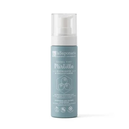 Crema viso nutriente e vellutante Mirtilla