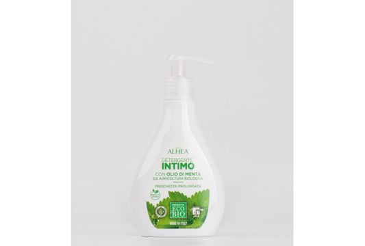 DETERGENTE INTIMO CON OLIO DI MENTA BIOLOGICA
