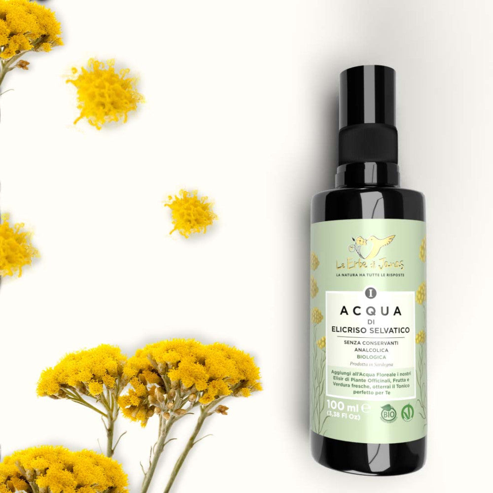 Acqua di elicriso selvatico bio