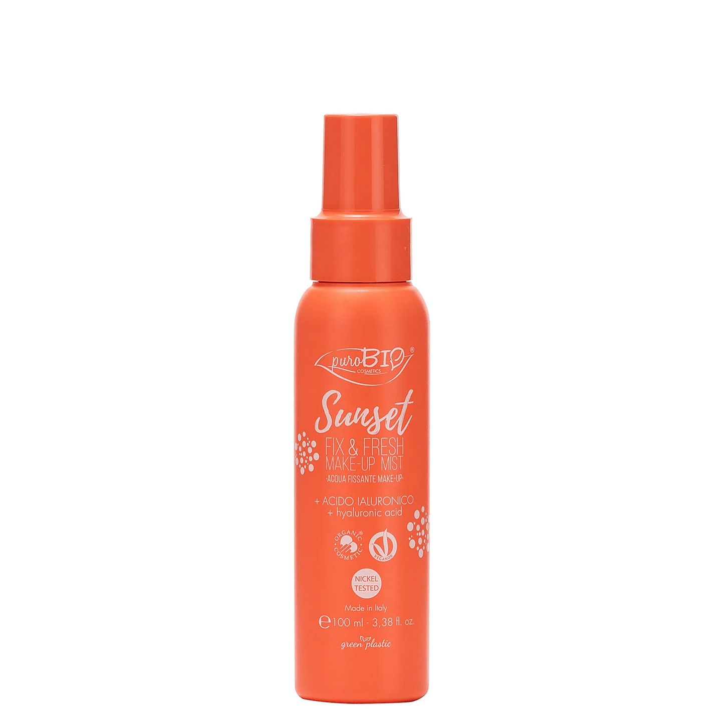Spray viso fissante trucco e rinfrescante