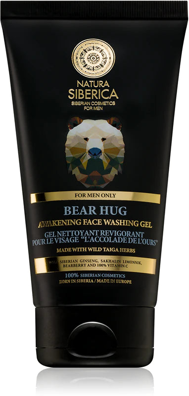 Detergente viso gel uomo