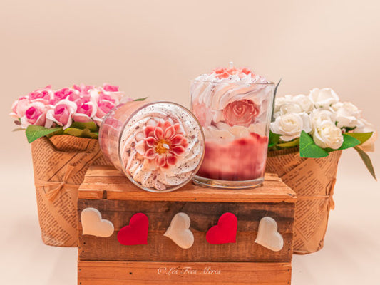 Candela gourmet fiore di ciliegio