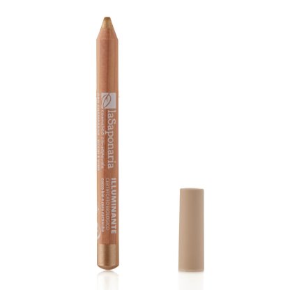 Illuminante viso e occhi oro champagne