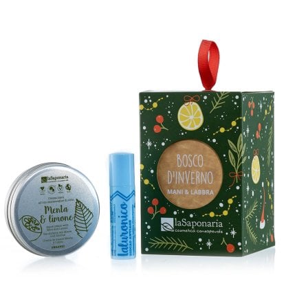 Lanterna bosco d'inverno (kit mani e labbra)