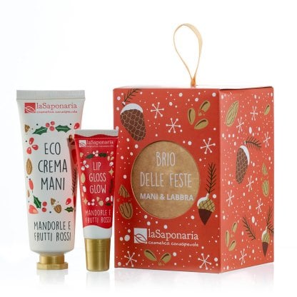 Lanterna brio delle feste (kit mani e labbra)