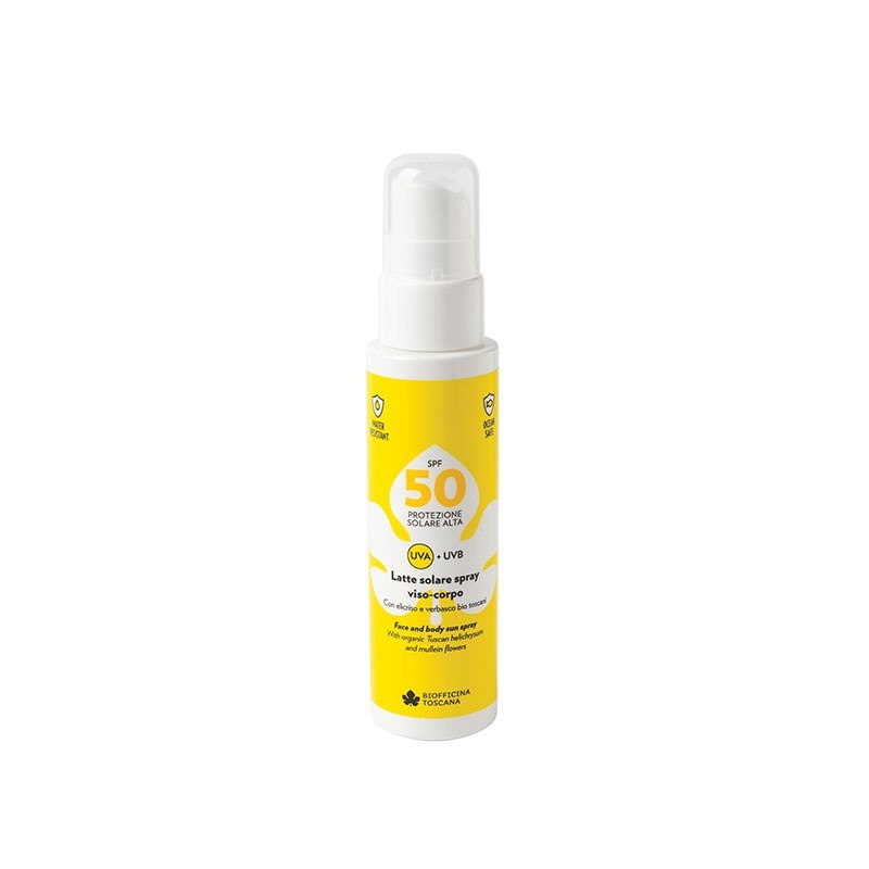 Latte solare spray viso-corpo spf 50