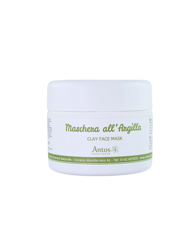 Maschera purificante all'argilla verde