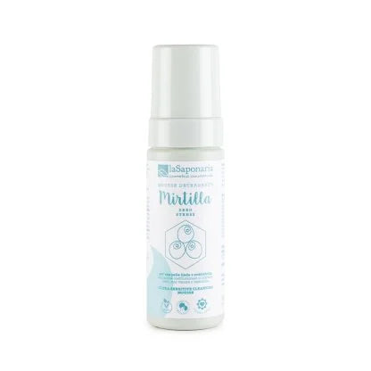 Mousse detergente viso Mirtilla