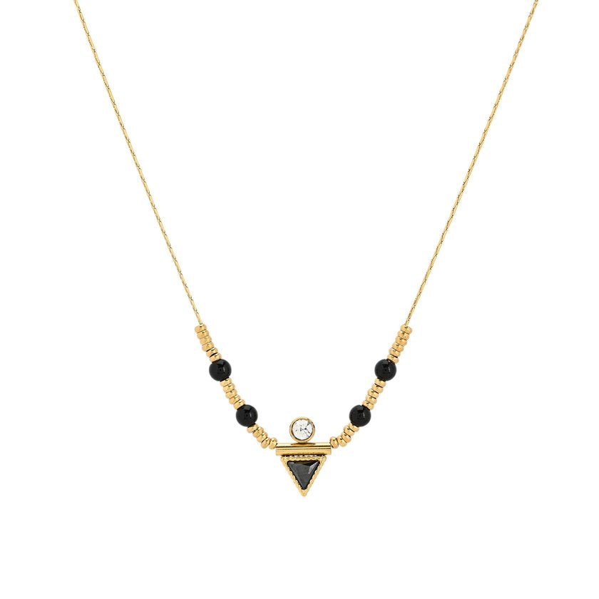 Collana semplice con pietre