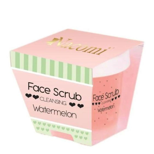 Scrub viso e labbra all'anguria