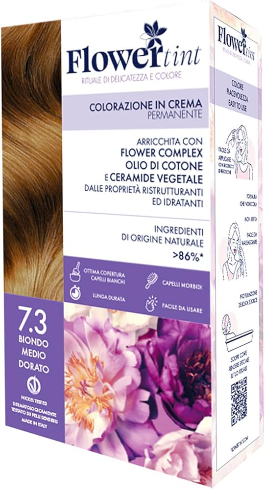 Flowertint biondo medio dorato 7.3