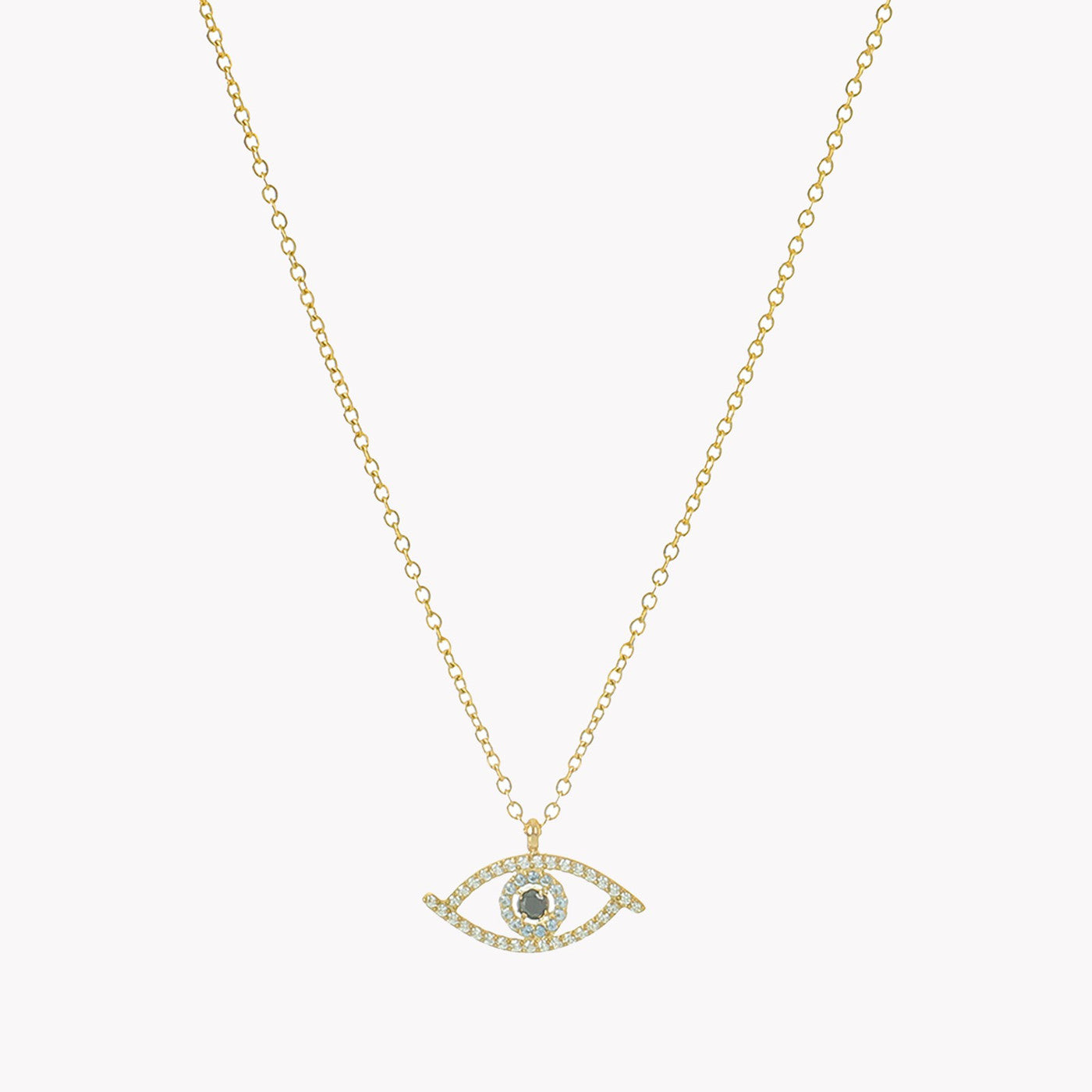 Collana occhio blu