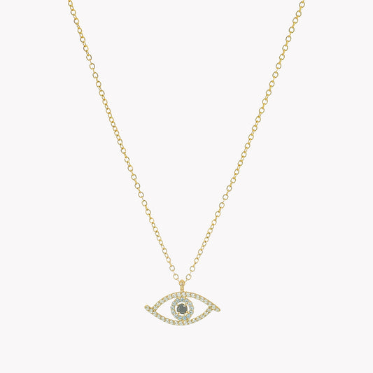 Collana occhio blu