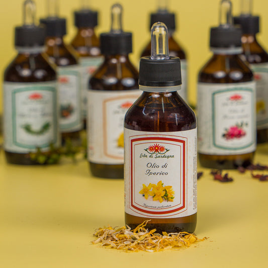 Olio di Iperico cicatrizzante naturale per ferite - ERBE DI SARDEGNA