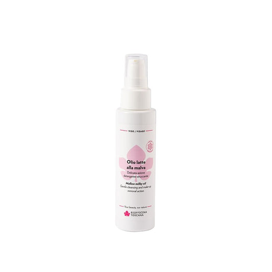 Olio latte detergente alla malva