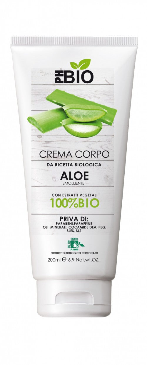 Crema Corpo Emolliente all'Aloe - PhBio