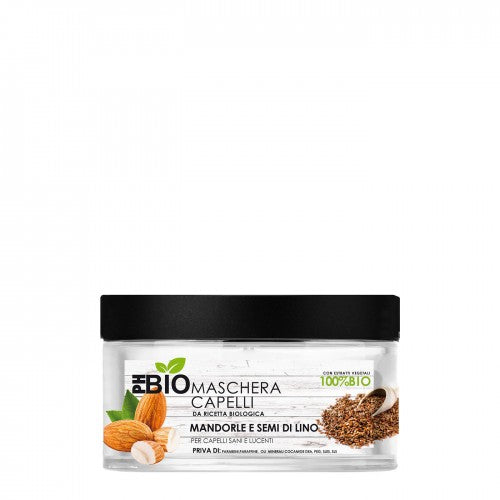 Maschera Capelli Mandorla e Semi di Lino - PHBio