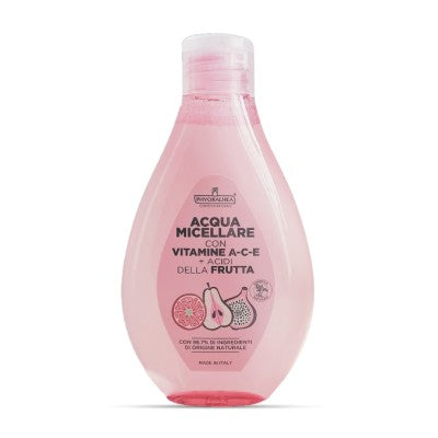 Acqua micellare con vitamine A-C-E + acidi della frutta