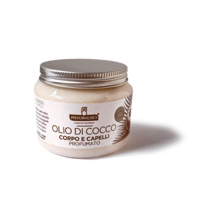 Olio di cocco profumato per corpo e capelli