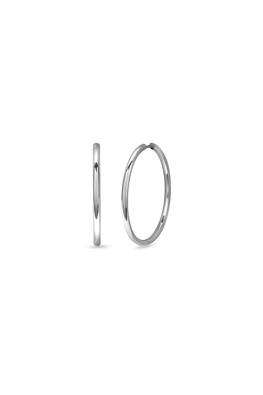 Orecchini a cerchio Marisa argento