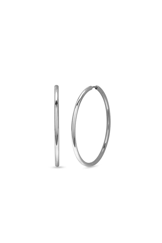 Orecchini a cerchio Marialuisa argento