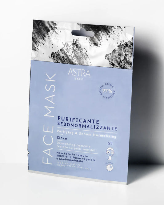 Maschera viso purificante sebonormalizzante