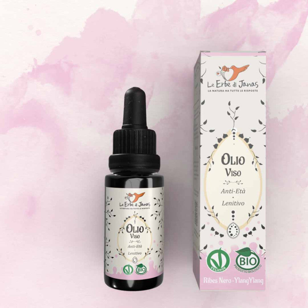 Olio viso antietà lenitivo