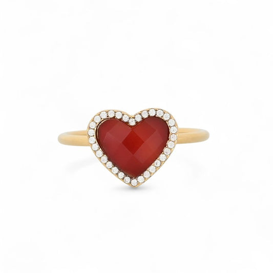 Anello tema cuore