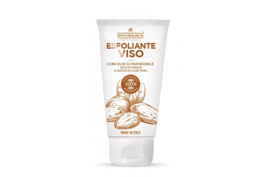 Esfoliante viso con olio di mandorle