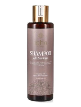 Shampoo alla moringa senza solfati per capelli ricci