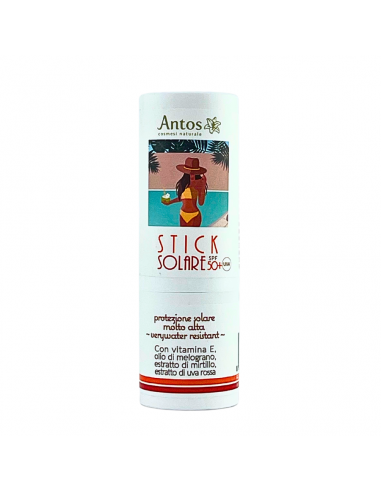 Stick solare SPF50+ water resistant - Protezione viso, labbra, tattoo