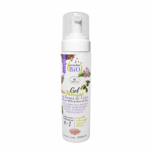 Gel mousse ai semi di lino